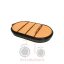 Οβάλ φίλτρο αέρος Massey Ferguson 7600-7700-8600-8700