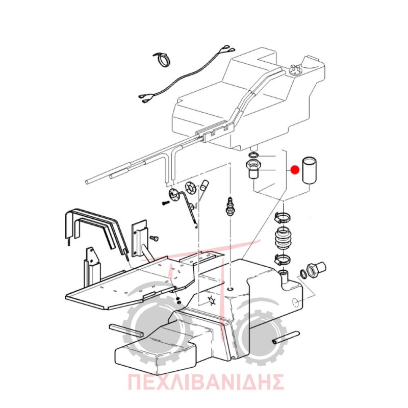 Βοηθητικό ρεζερβουάρ Massey Ferguson 6100-6200
