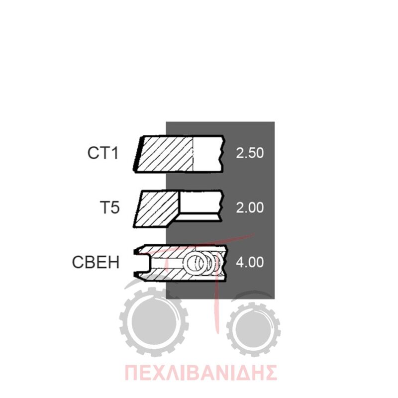 Ελατήρια 95mm Perkins 903-27 Ελατήρια 95mm Perkins 903-27