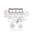 Σετ άνω φλάντζες Massey Ferguson 175-290-390-590-690