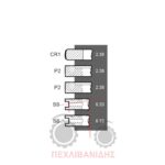 Ελατήριο κινητήρα Perkins 212-236-6354.4
