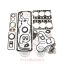 Σετ φλάντζες γενικής SISU Massey Ferguson 3680-3690