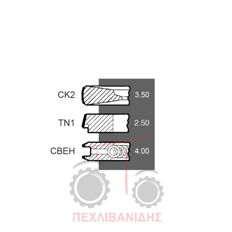 Ελατήρια κινητήρα Perkins 1004-1006T Ελατήρια κινητήρα Perkins 1004-1006T