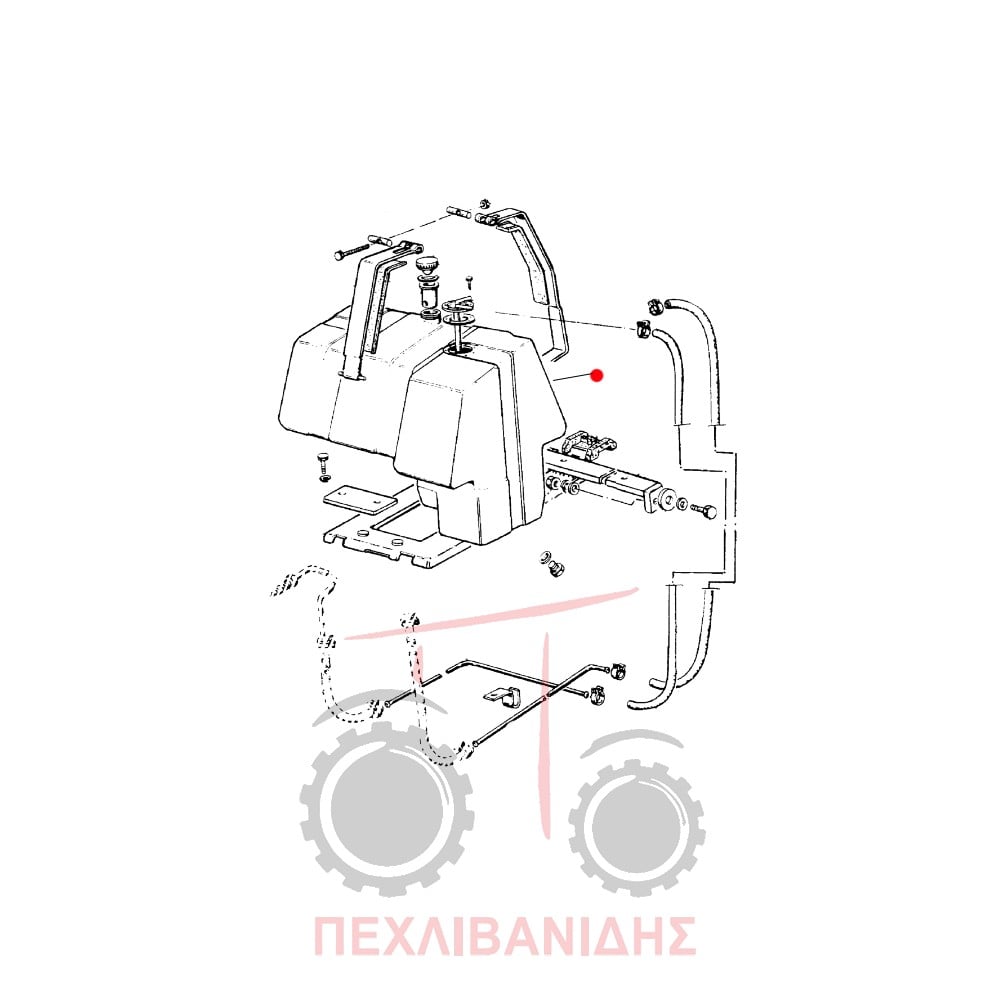 Ρεζερβουάρ Massey Ferguson 394F