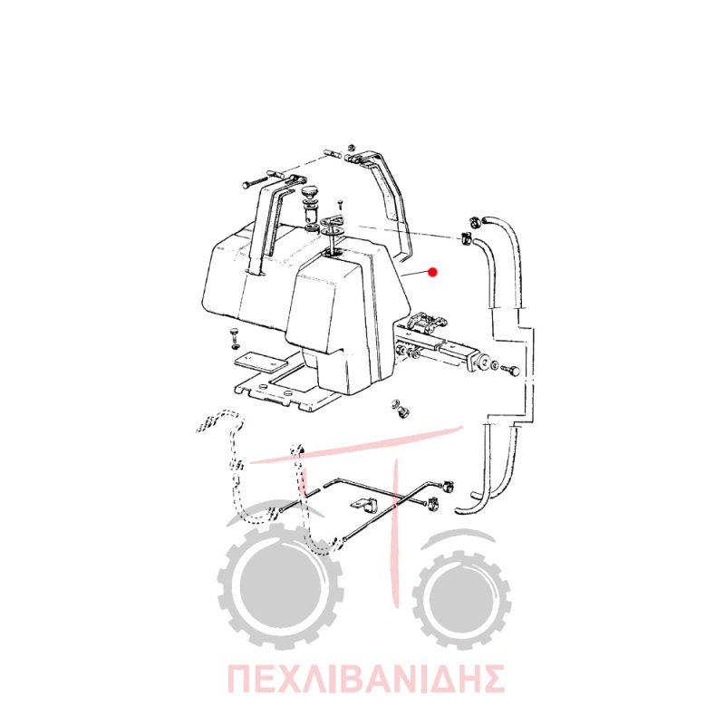 Ρεζερβουάρ Massey Ferguson 394F Ρεζερβουάρ Massey Ferguson 394F