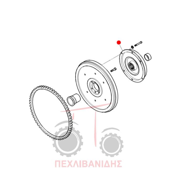 Δίσκος συμπλέκτη Damper Massey Ferguson 3000-6100-6200