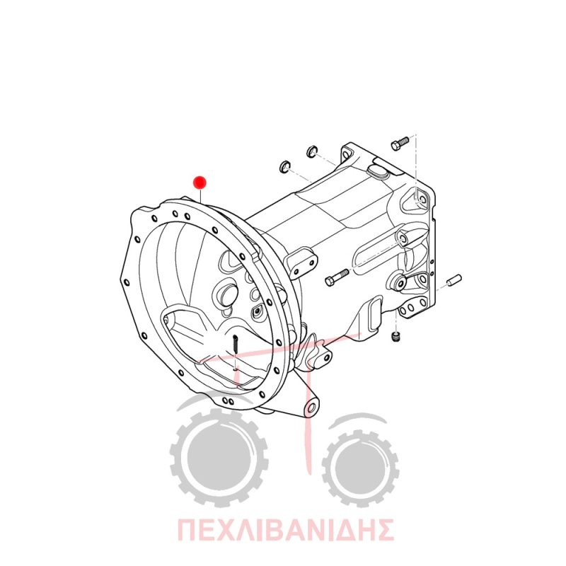 Κουτί συμπλέκτη λεκτή Massey Ferguson Κουτί συμπλέκτη λεκτή Massey Ferguson