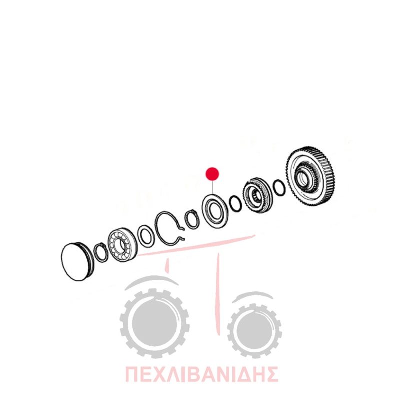 Ροδέλα συγχρονιστή Massey Ferguson 3400VSF Ροδέλα συγχρονιστή Massey Ferguson 3400VSF
