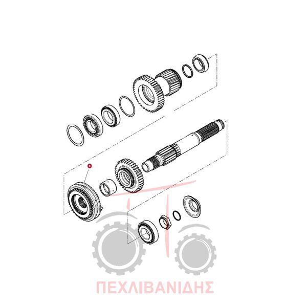 Συνχρονιζέ κομπλέ Massey Ferguson 5410-5450-5608-5610-5708-5711