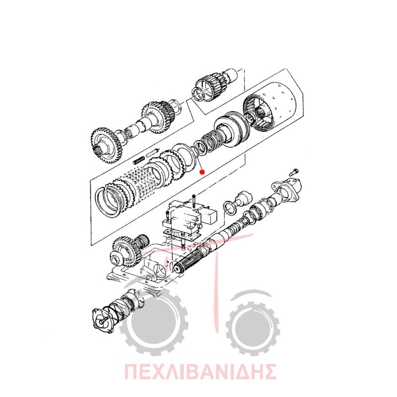 Όρινγκ καμπάνας ΡΤΟ 4200 Massey Ferguson Όρινγκ καμπάνας ΡΤΟ 4200 Massey Ferguson