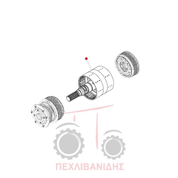 Καμπάνα ρεβέρσας Massey Ferguson 6460-6465-6475-6480-5709