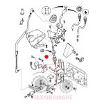 Ντίζα λεβιέ ταχυτήτων Massey Ferguson 5455-5465 Ντίζα λεβιέ ταχυτήτων Massey Ferguson 5455-5465
