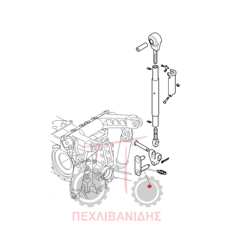 Πείρος ραντάρ Massey Ferguson 7700