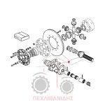 Πίσω κορώνα πηνίο Massey Ferguson 5400-6400-6600-6700-7600-7700 Πίσω κορώνα πηνίο Massey Ferguson 5400-6400-6600-6700-7600-7700