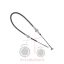 Ντίζα χειροφρένου Massey Ferguson 3070-3080-3120-3125