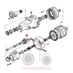 Γρανάζι πίσω μειωτήρα Massey Ferguson 8160 Γρανάζι πίσω μειωτήρα Massey Ferguson 8160