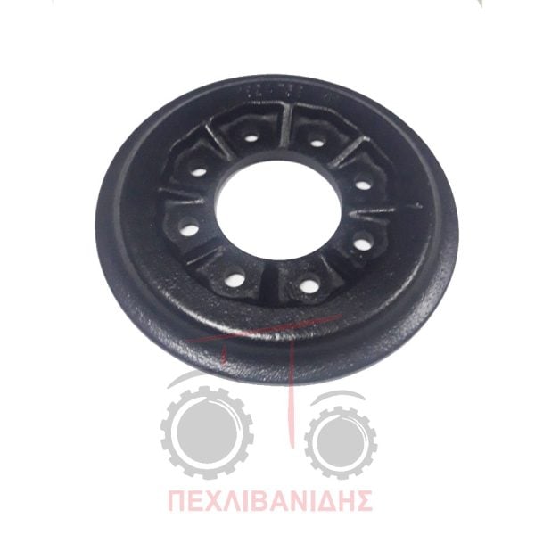 Πλάκα καμπάνας τιμονιού + φρένα Landini trekker-C6500-C6830