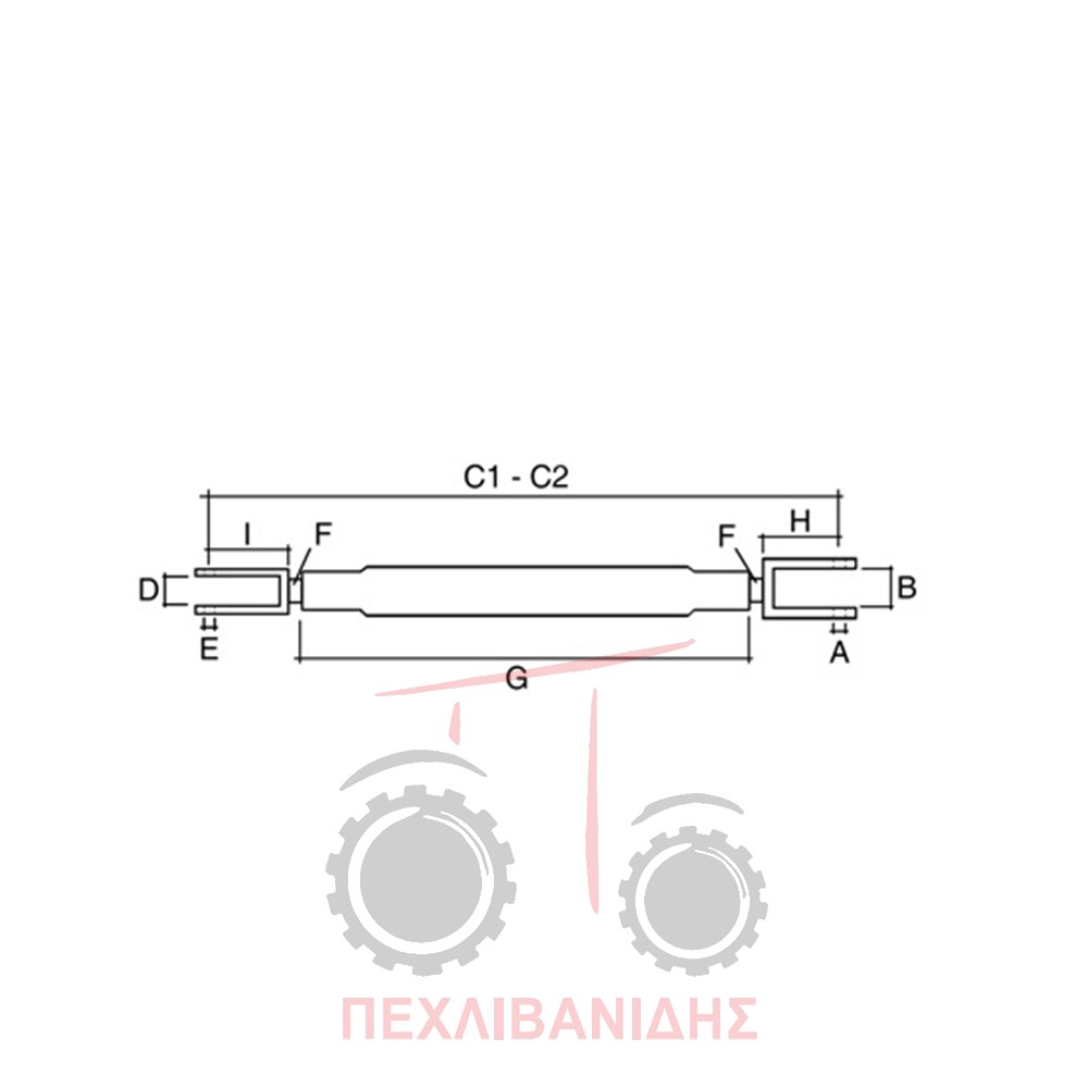 Leveling box Landini Rex - MF 174-394 - Image 2