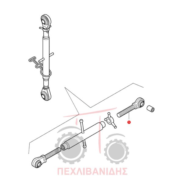 Άκρο ραντάρ Massey Ferguson 3625-3630-3645
