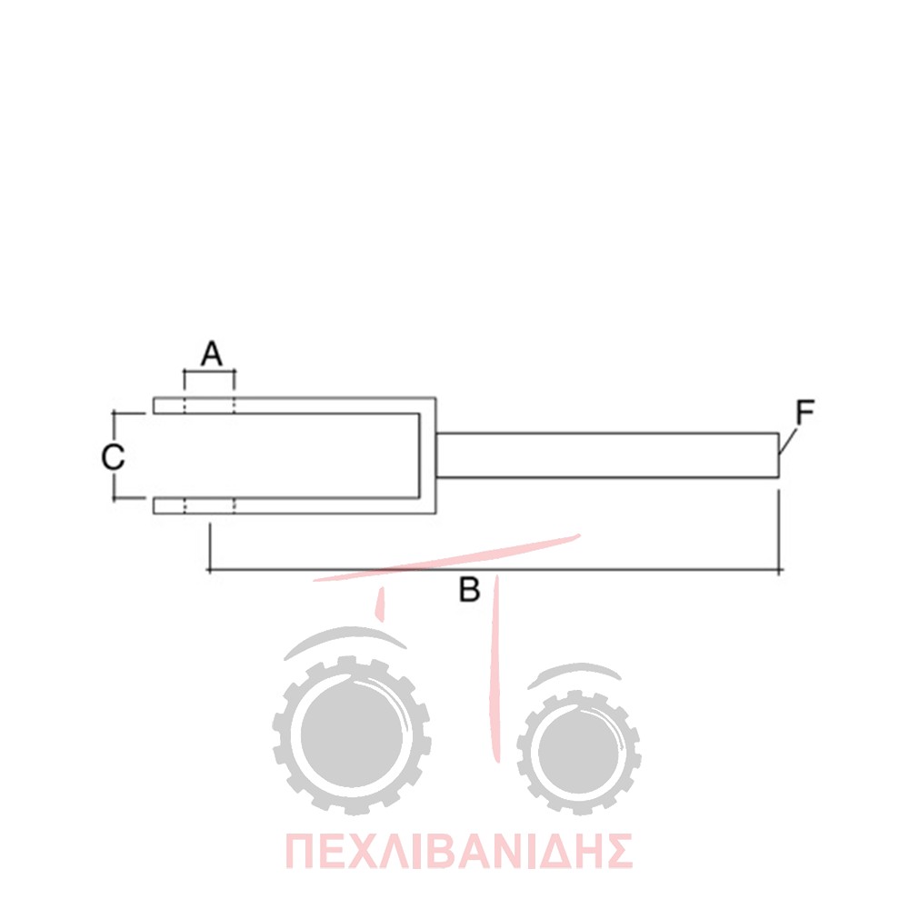 Leveling fork Massey Ferguson 390-398-399 - Image 2