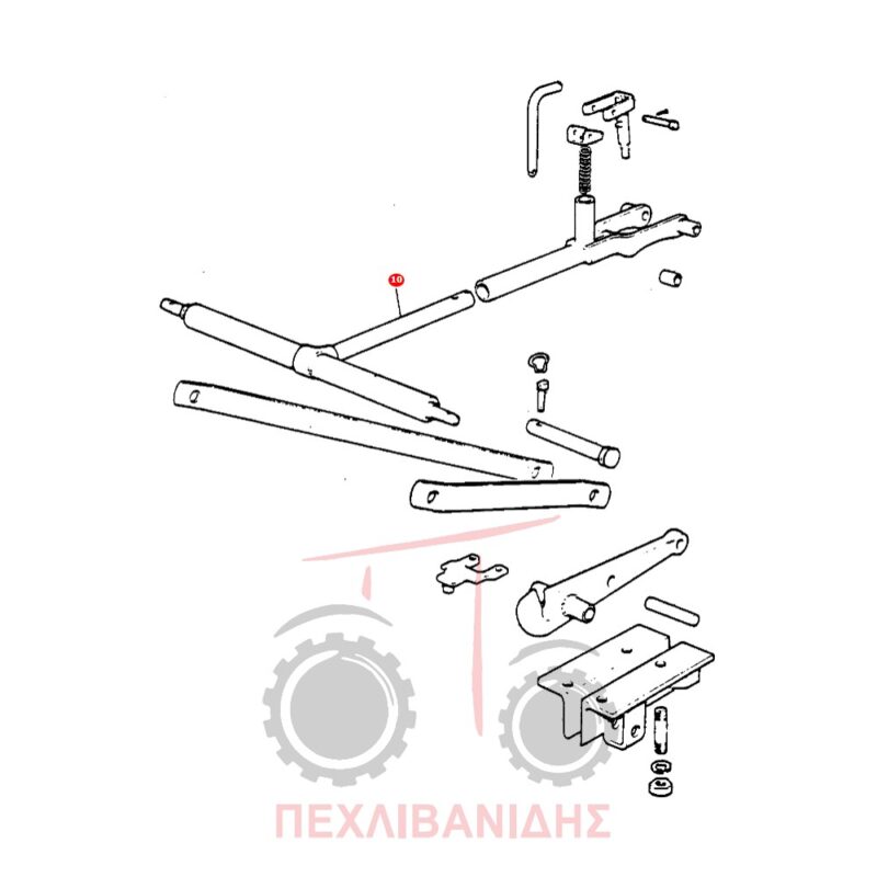 Κοτσαδούρα Massey Ferguson 35X