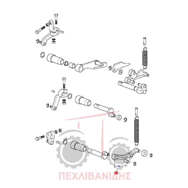 Μπράτσο ανταπόκρισης Massey Ferguson 3300-3400