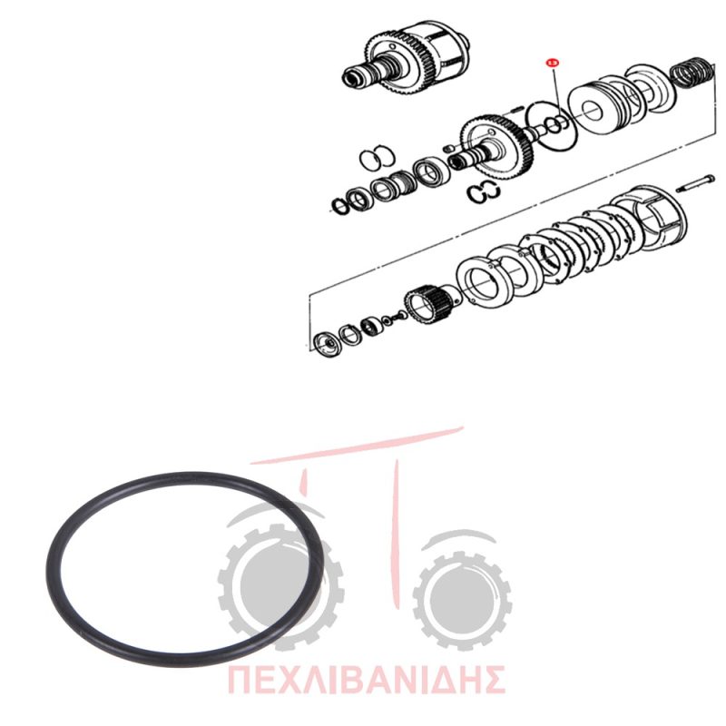 Όρινγκ καμπάνας PTO Massey Ferguson 6180