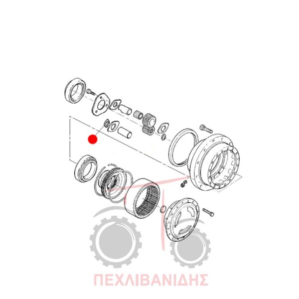 Ασφάλεια μειωτήρα Massey Ferguson 3065-3080