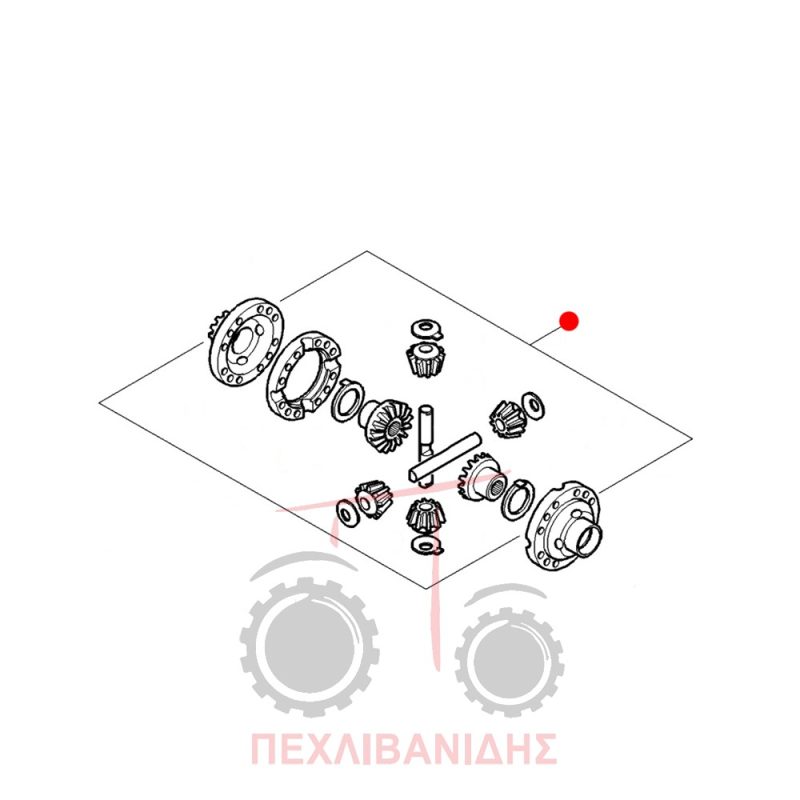 Κουτί κορώνας Massey Ferguson 362-4200-4300 Κουτί κορώνας Massey Ferguson 362-4200-4300