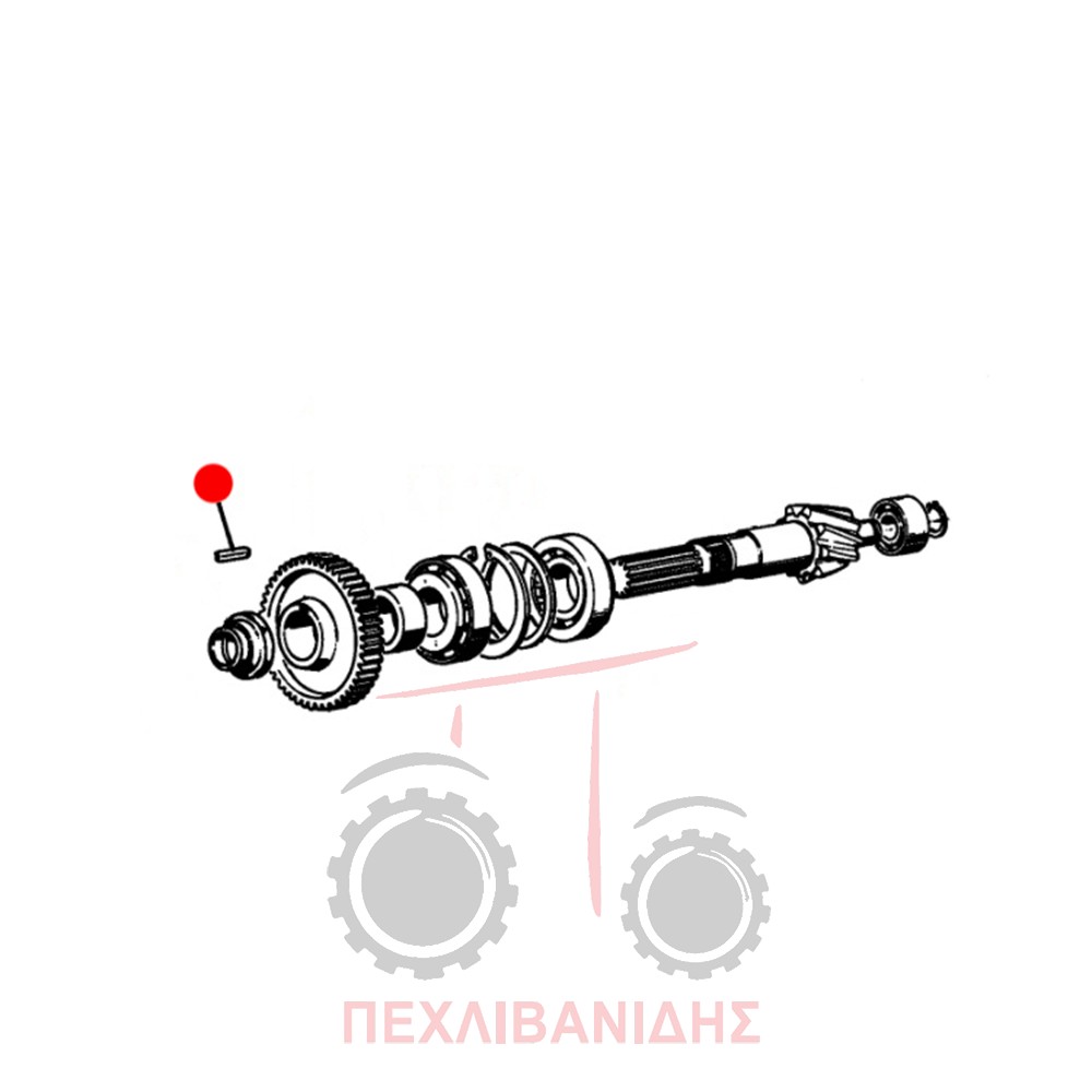 Σφήνα διαφορικού Massey Ferguson 1014-1114-1134