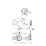 Τάπα εμπρός διαφορικού Massey Ferguson 3300-3400 Τάπα εμπρός διαφορικού Massey Ferguson 3300-3400
