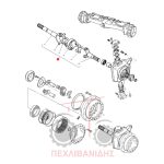 Αριστερό κομπλέ ημιαξόνιο Massey Ferguson 3060-6140 Αριστερό κομπλέ ημιαξόνιο Massey Ferguson 3060-6140