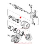 Κοντό μπροστά ημιαξόνιο Massey Ferguson 8210-8220-8240 Κοντό μπροστά ημιαξόνιο Massey Ferguson 8210-8220-8240