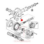 Kορώνα πηνίο μπροστά διαφορικού Massey Ferguson 8260 Kορώνα πηνίο μπροστά διαφορικού Massey Ferguson 8260