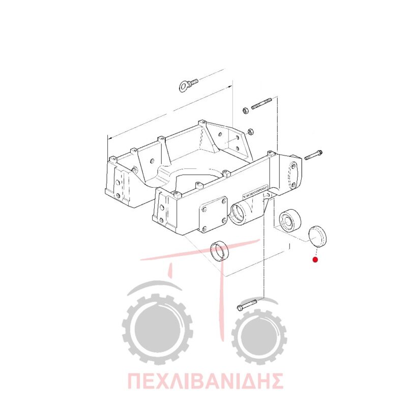 Τάπα πείρος παλάγκο Massey Ferguson 4200-4300 Τάπα πείρος παλάγκο Massey Ferguson 4200-4300