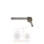 Aκραξόνιο αριστερό Massey Ferguson 365-375-390-396-398-399