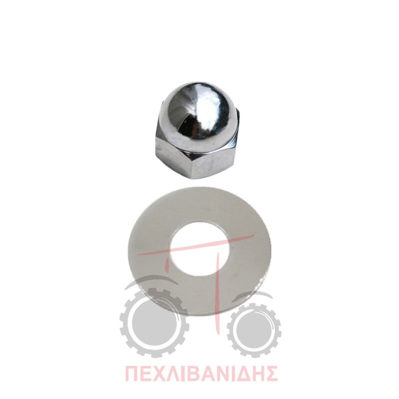 Ροδέλα - παξιμάδι βολάν ατέρμωνα Massey Ferguson 35-133-135-240