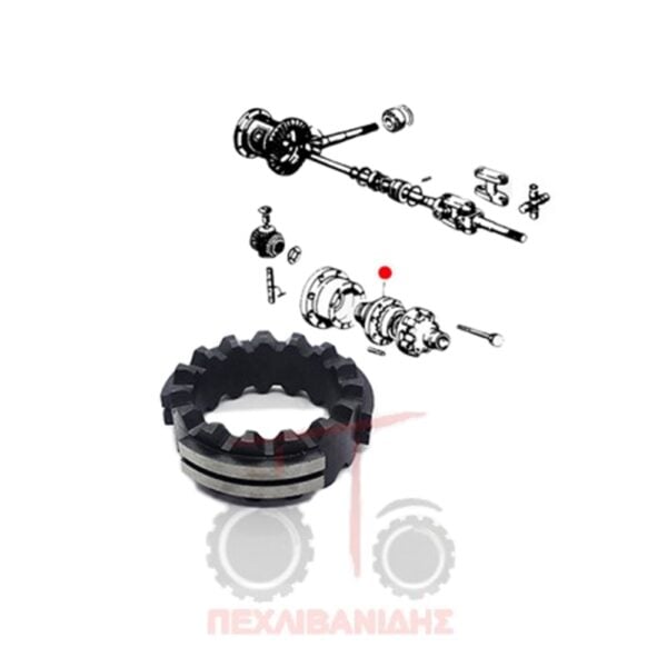 Kόμπλερ όπτιτρακ Massey Ferguson 690-699