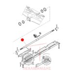Άξονας μεσαίας τριβής Massey Ferguson 5425-5435-5445-5455-6445-6455 Άξονας μεσαίας τριβής Massey Ferguson 5425-5435-5445-5455-6445-6455