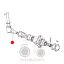 Αριστερό ακραξόνιο Massey Ferguson 3300-3400