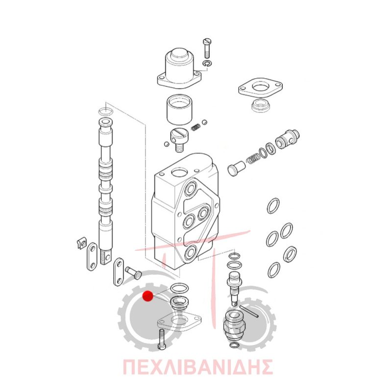 Σετ όρινγκ σβάρνας Massey Ferguson 390-398-399-4200 Σετ όρινγκ σβάρνας Massey Ferguson 390-398-399-4200