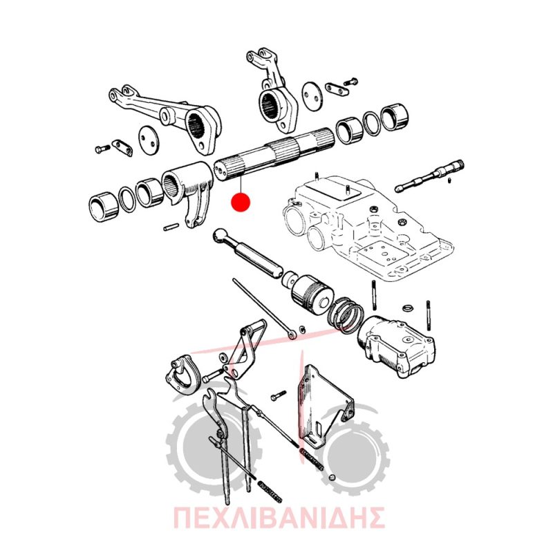 Άξονας υδραυλικού Massey Ferguson 35-65 Άξονας υδραυλικού Massey Ferguson 35-65