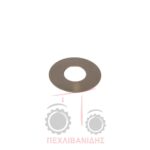 Ροδέλα αντλίας υδραυλικού ατσαλένια Massey Ferguson 188-290-390-4200-4300-590-690 Ροδέλα αντλίας υδραυλικού ατσαλένια Massey Ferguson 188-290-390-4200-4300-590-690
