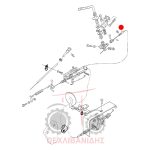 Ντίζα χειρόγκαζου Massey Ferguson 240 Ντίζα χειρόγκαζου Massey Ferguson 240