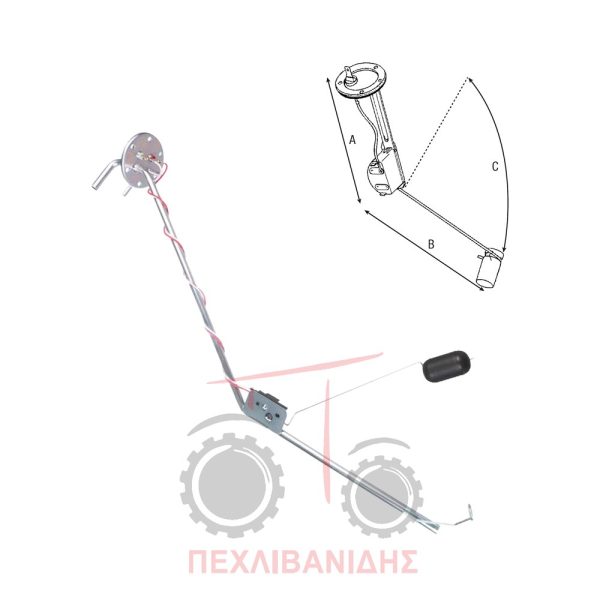 Φλοτέρ καυσίμου Massey Ferguson 6200
