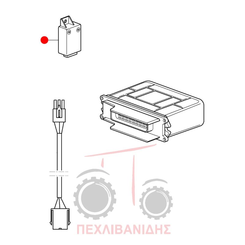 Ρελέ ηλεκτρικής ρεβέρσας Massey Ferguson 3425-3435-3445-3455 Ρελέ ηλεκτρικής ρεβέρσας Massey Ferguson 3425-3435-3445-3455