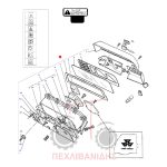 Ταμπλό κομπλέ Massey Ferguson 390 Ταμπλό κομπλέ Massey Ferguson 390