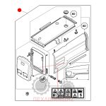 Σετ καπό Massey Ferguson 4245-4365 Σετ καπό Massey Ferguson 4245-4365