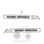 Δεξιά ταινία αυτοκόλλητο Massey Ferguson 3625-3645-3655 Δεξιά ταινία αυτοκόλλητο Massey Ferguson 3625-3645-3655