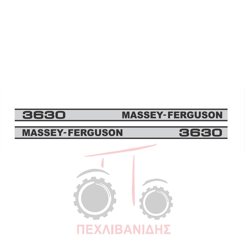 Ταινίες αυτοκόλλητα Massey Ferguson 3630